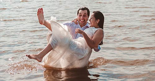 Trash the dress